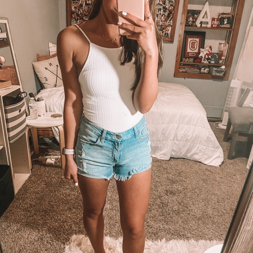 Denim shorts  ✨boutique bought